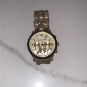 Gold Michael Korda watch